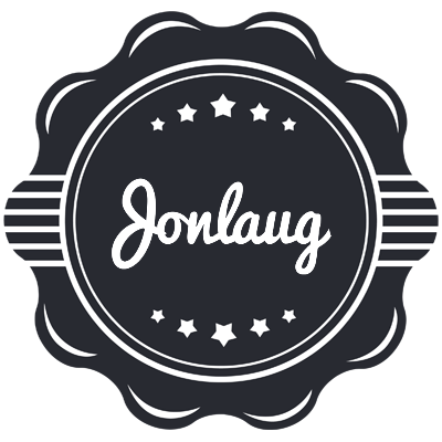 Jonlaug badge logo