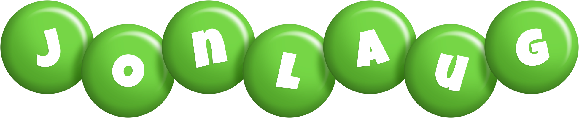 Jonlaug candy-green logo