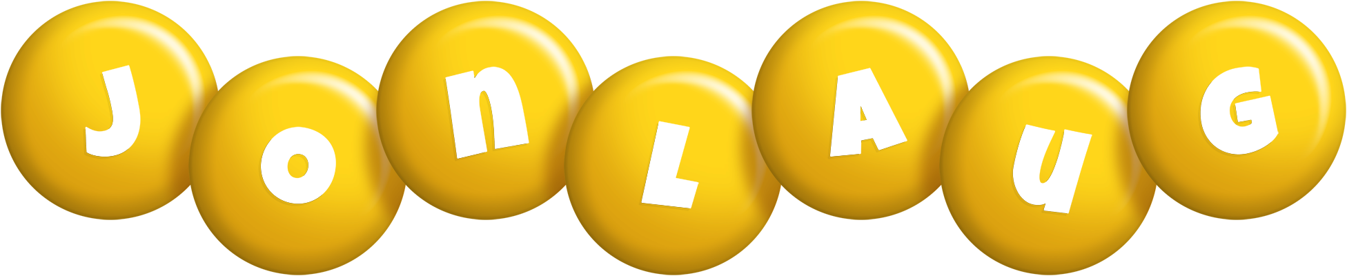 Jonlaug candy-yellow logo