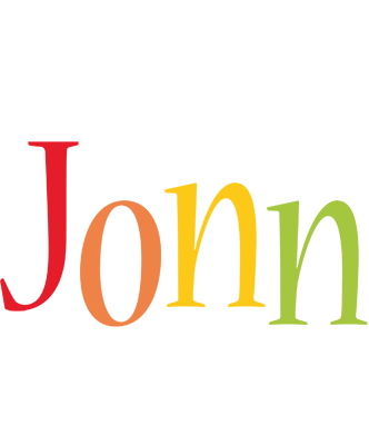 Jonn birthday logo