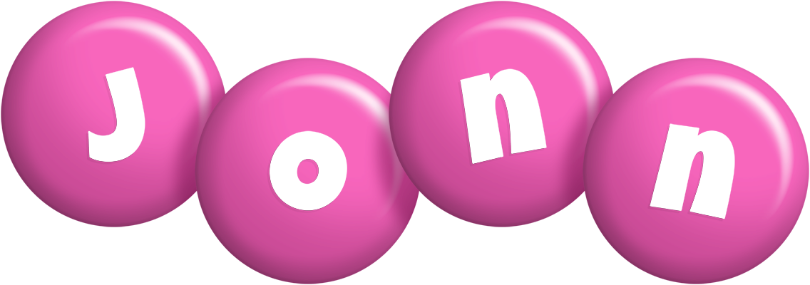 Jonn candy-pink logo