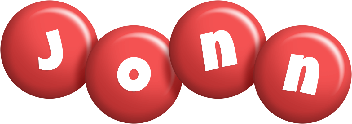 Jonn candy-red logo