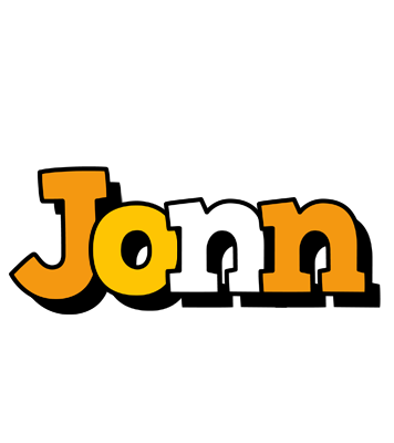 Jonn cartoon logo