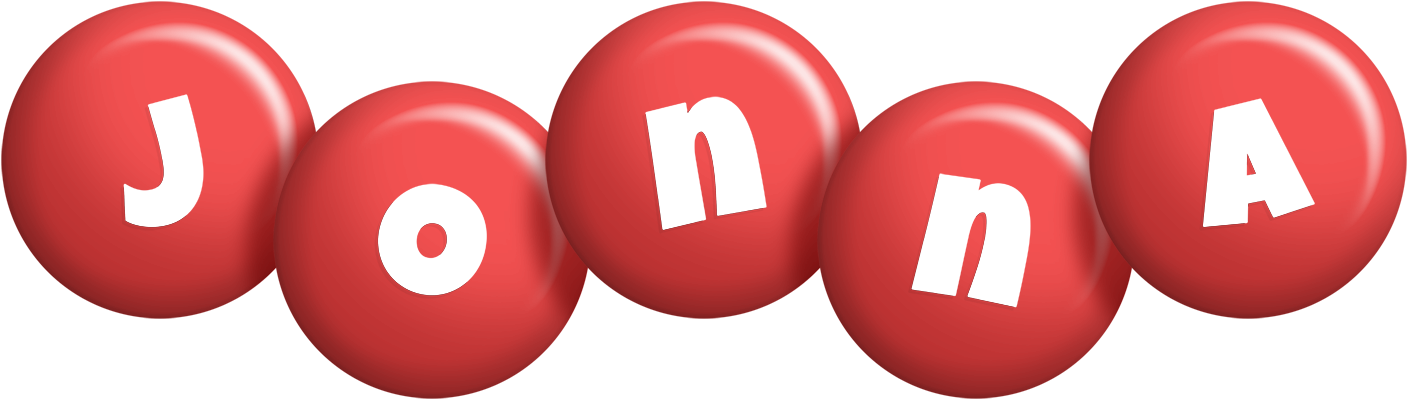 Jonna candy-red logo