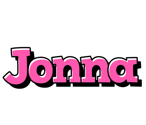 Jonna girlish logo