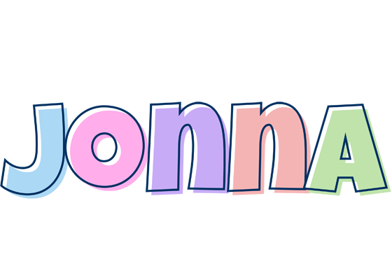 Jonna pastel logo
