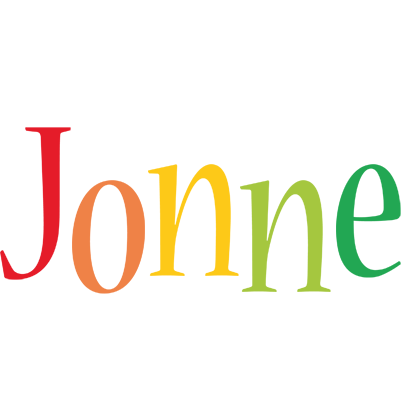 Jonne birthday logo