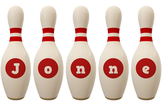 Jonne bowling-pin logo