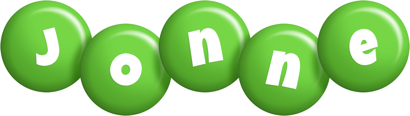 Jonne candy-green logo