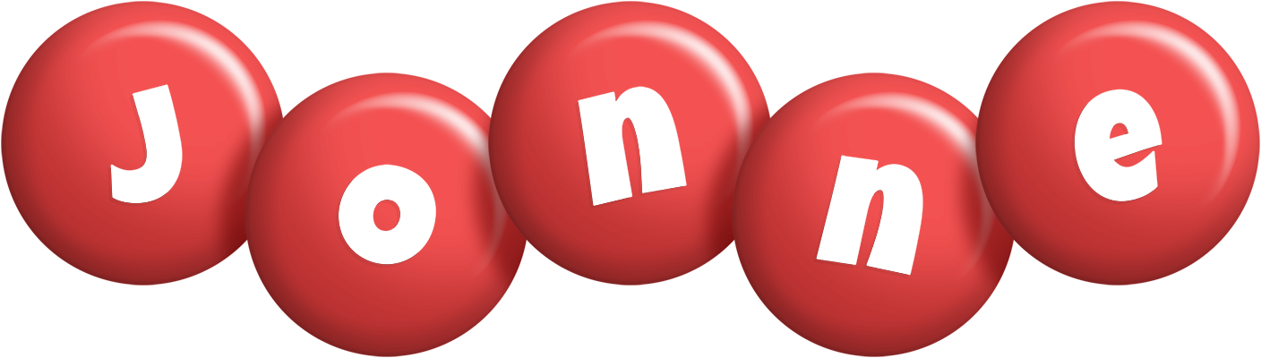 Jonne candy-red logo