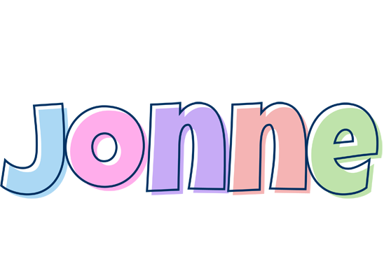 Jonne pastel logo