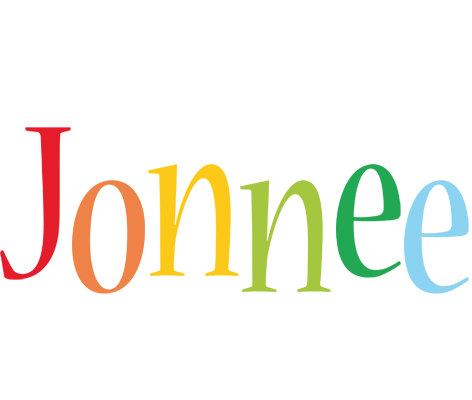 Jonnee birthday logo