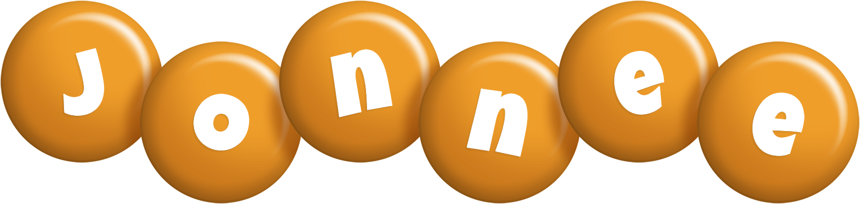 Jonnee candy-orange logo