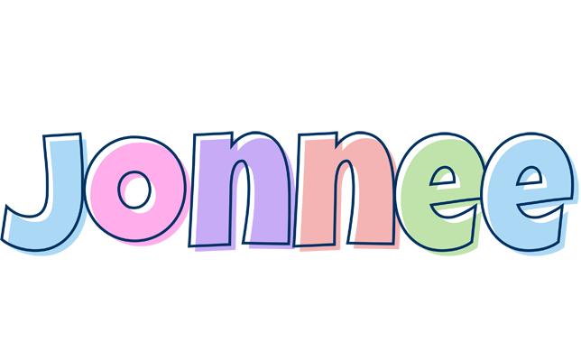 Jonnee pastel logo