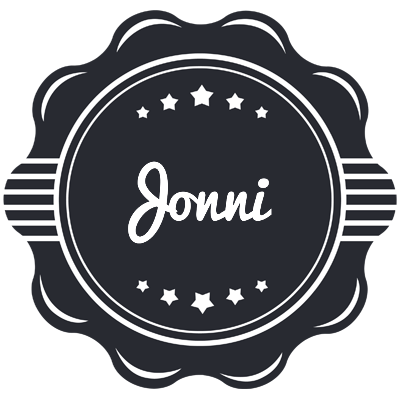 Jonni badge logo