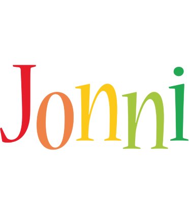 Jonni birthday logo