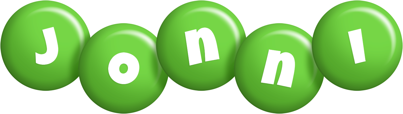 Jonni candy-green logo