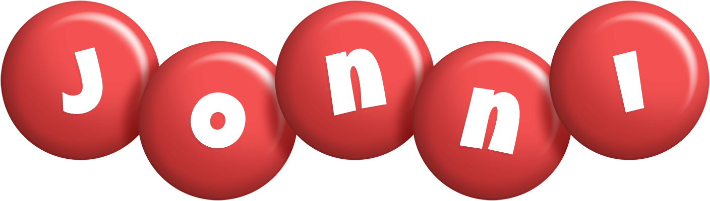 Jonni candy-red logo