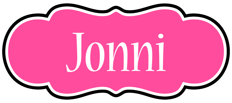 Jonni invitation logo
