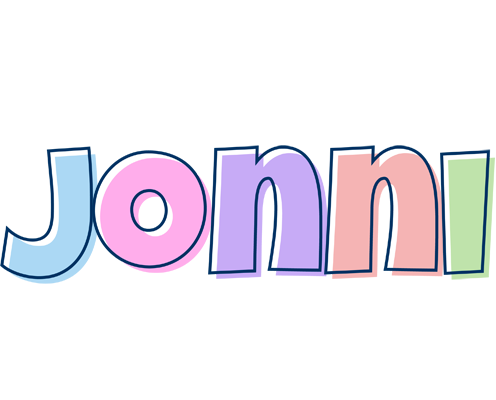 Jonni pastel logo