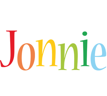 Jonnie birthday logo