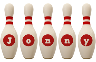 Jonny bowling-pin logo