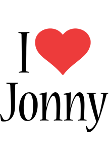 Jonny i-love logo