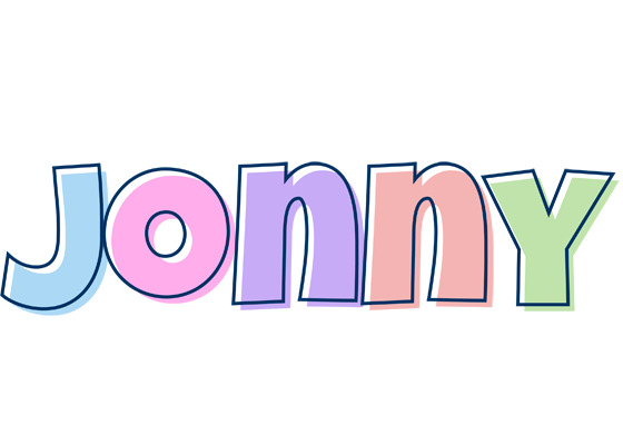 Jonny pastel logo