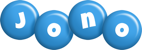 Jono candy-blue logo