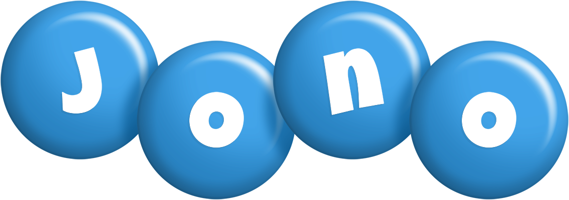 Jono candy-blue logo