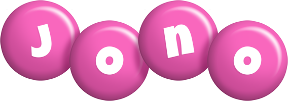 Jono candy-pink logo