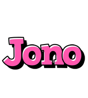 Jono girlish logo