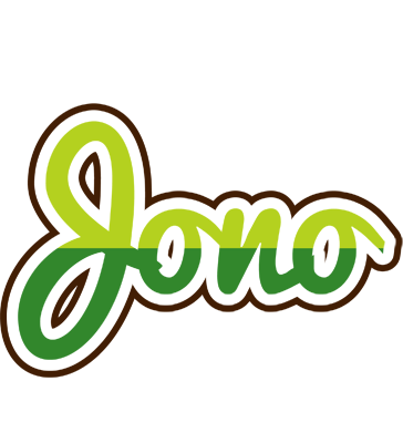 Jono golfing logo
