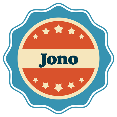 Jono labels logo