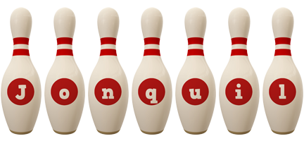 Jonquil bowling-pin logo