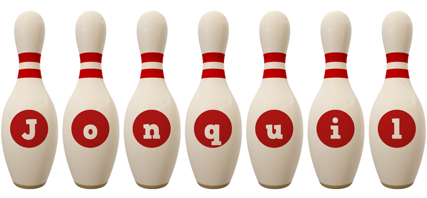 Jonquil bowling-pin logo