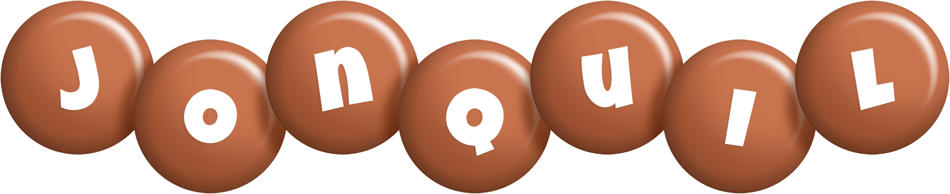 Jonquil candy-brown logo