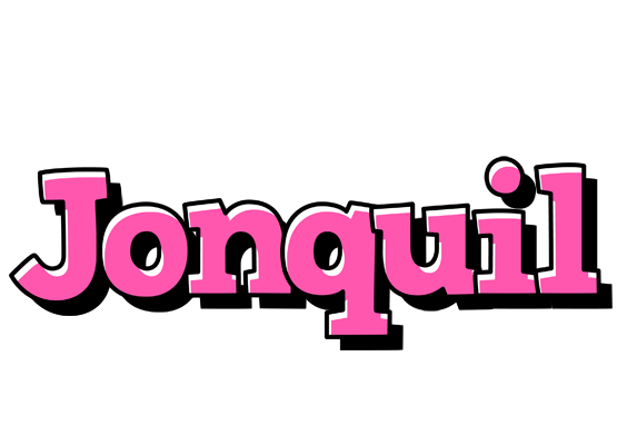Jonquil girlish logo