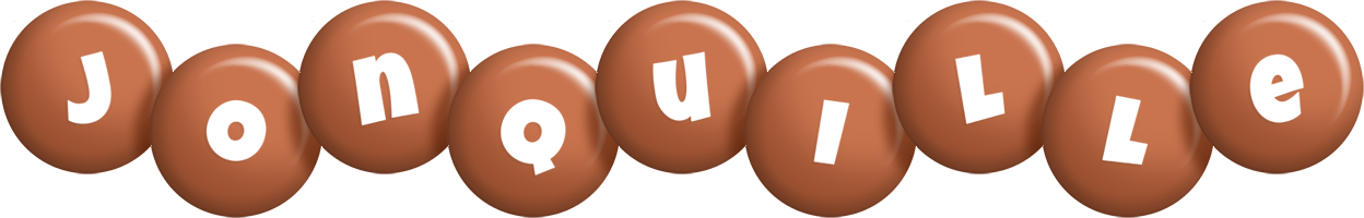 Jonquille candy-brown logo