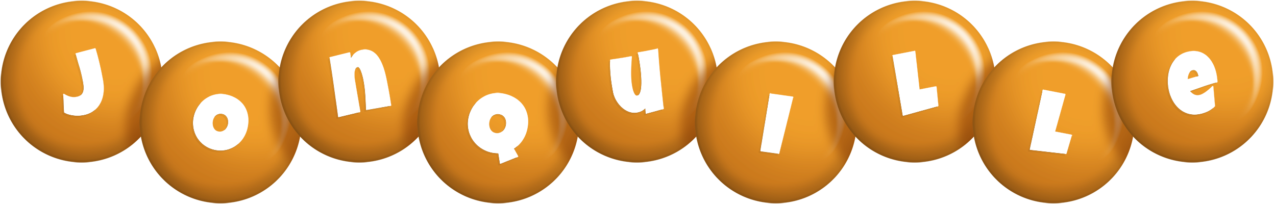 Jonquille candy-orange logo