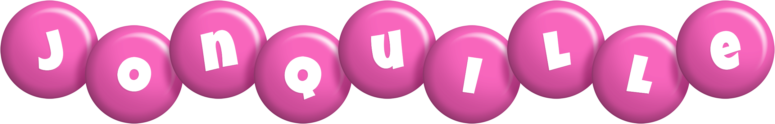 Jonquille candy-pink logo