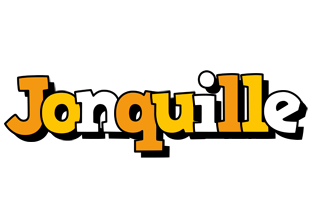 Jonquille cartoon logo