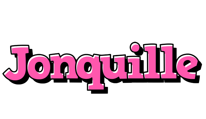 Jonquille girlish logo