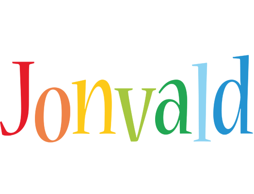 Jonvald birthday logo
