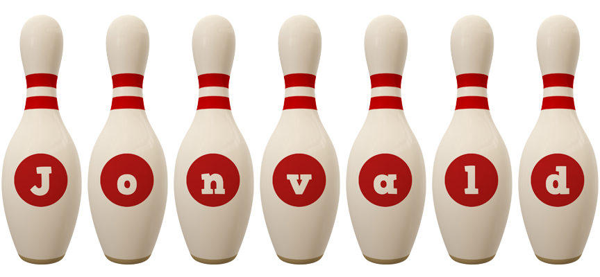 Jonvald bowling-pin logo