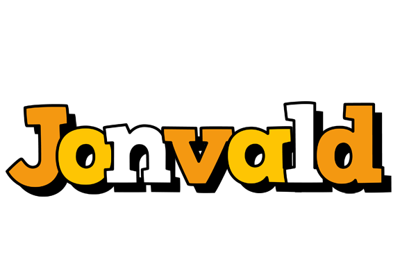 Jonvald cartoon logo
