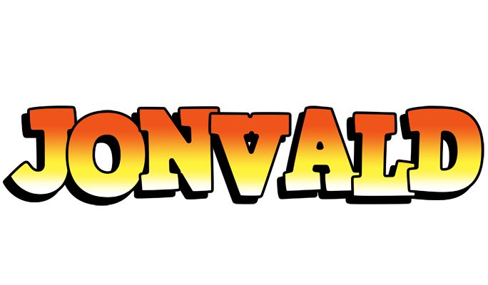 Jonvald sunset logo