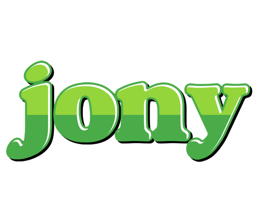 Jony apple logo