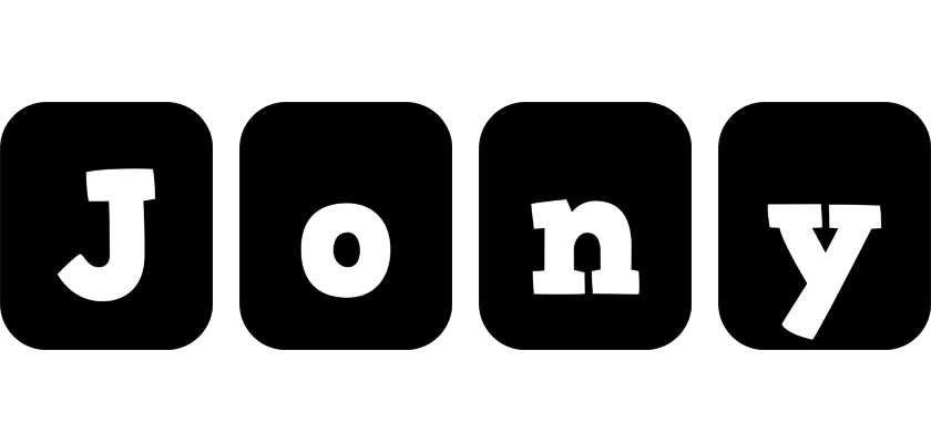 Jony box logo