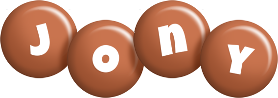 Jony candy-brown logo